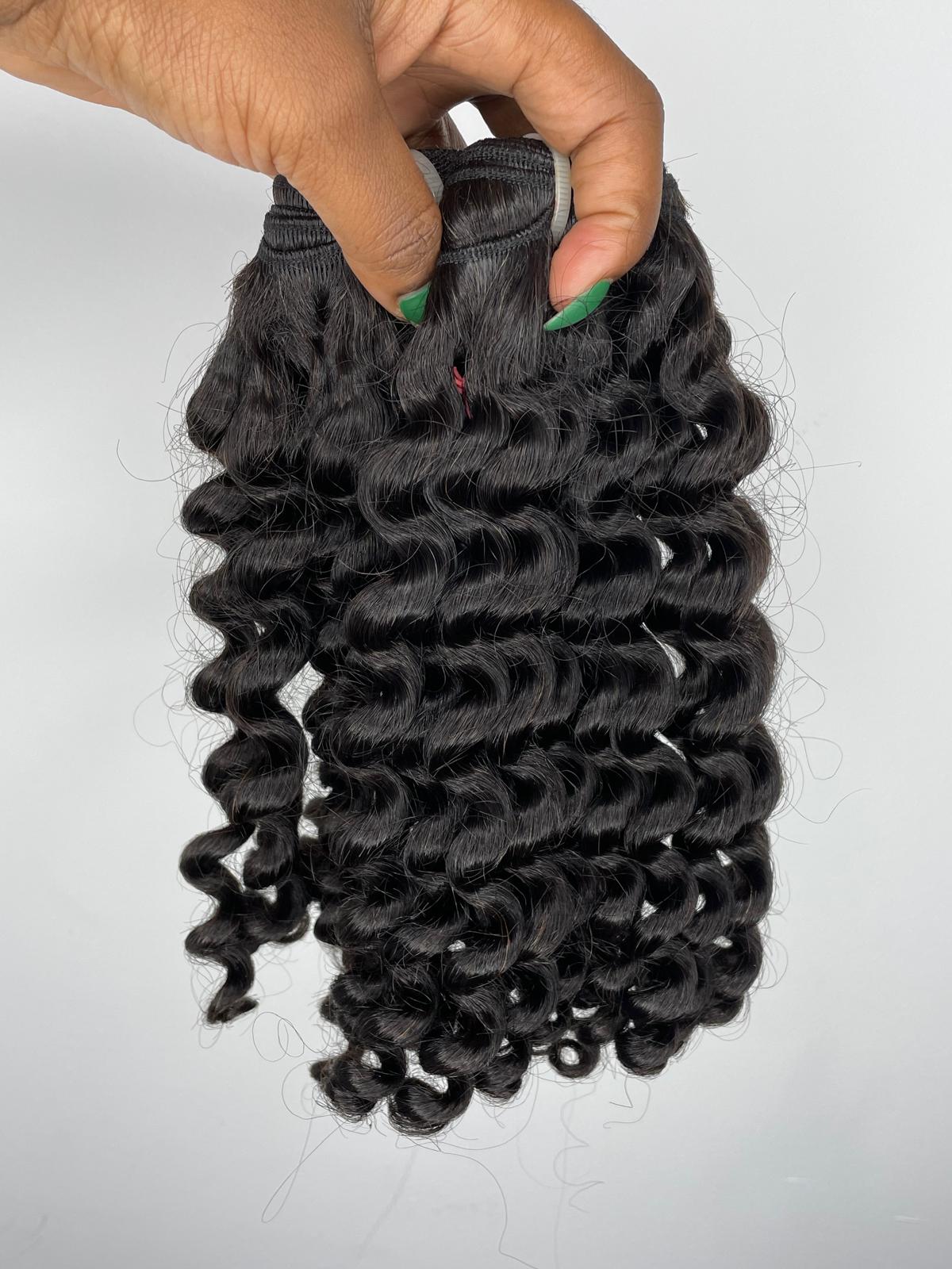 Cabelo Natural Malaio Cacheado – 70cm