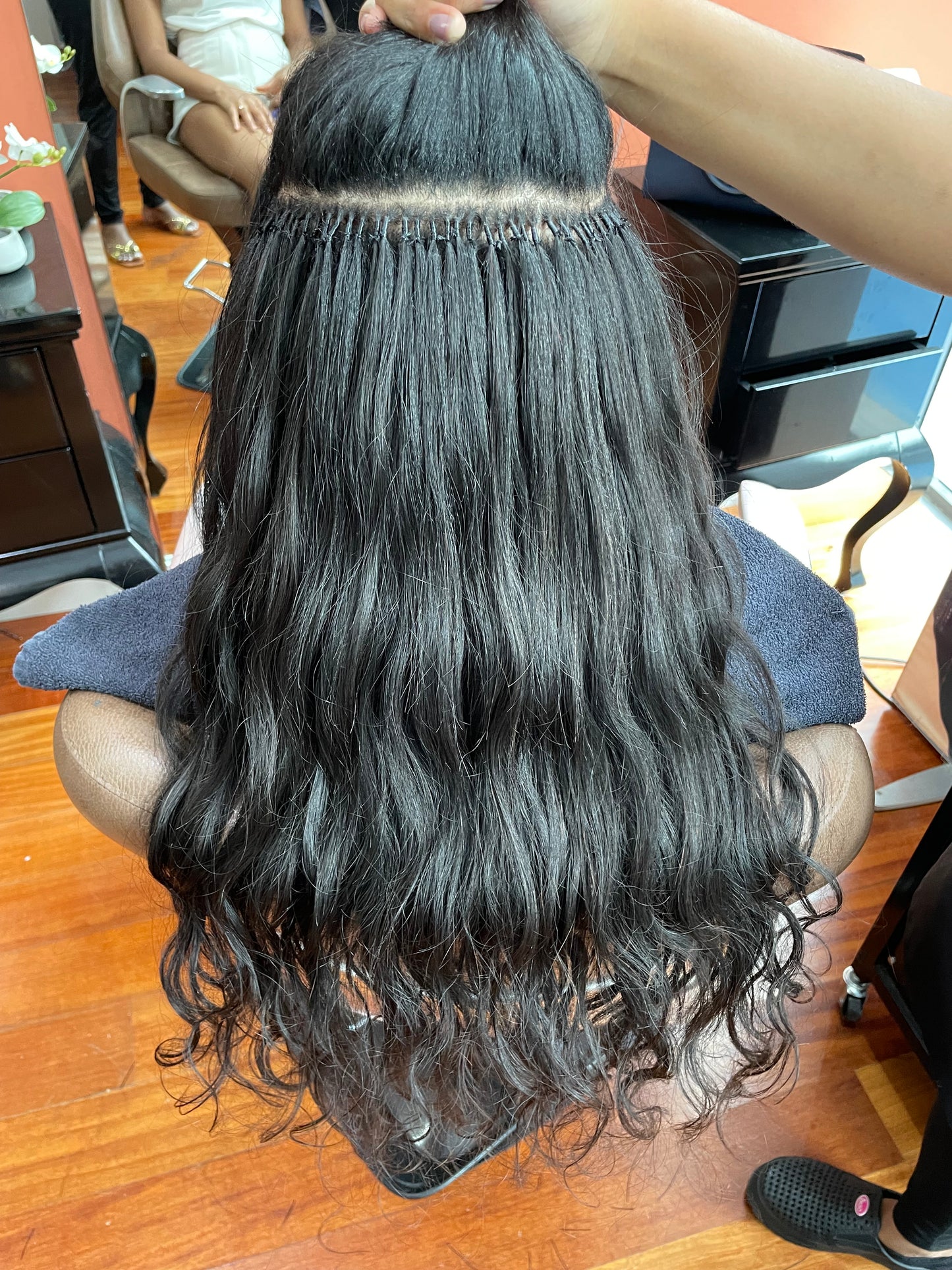 Cabelo Malaio Ondulado 70 cm – Sem Costura (100g)